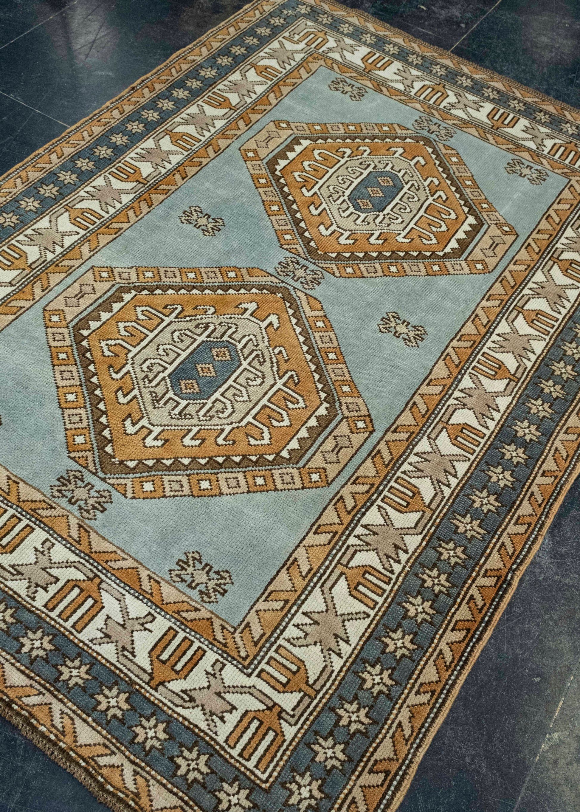 Turkish Vintage Rug 4'5" x 6'2" #16074