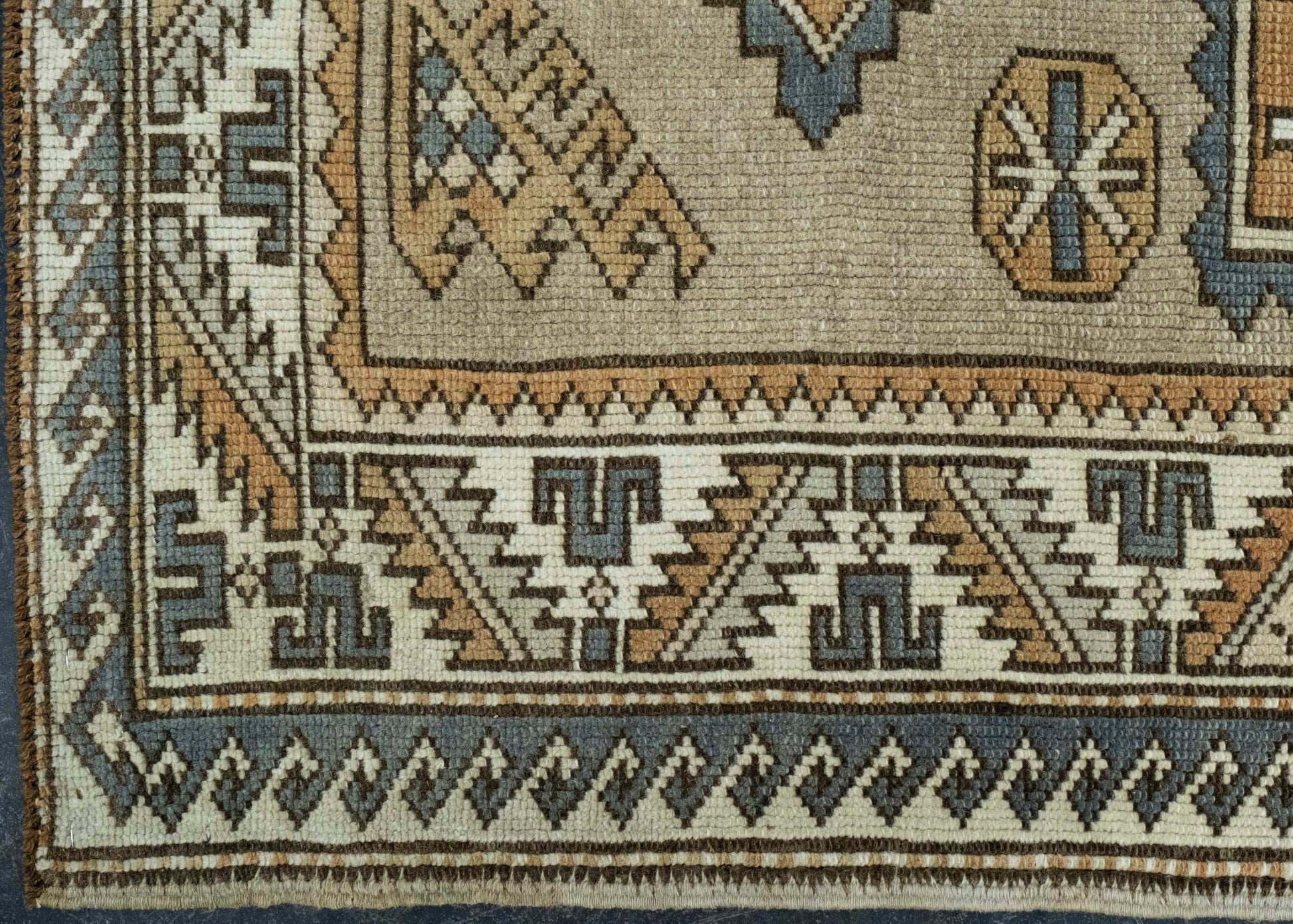 Turkish Vintage Rug 4' x 5'3" #16082