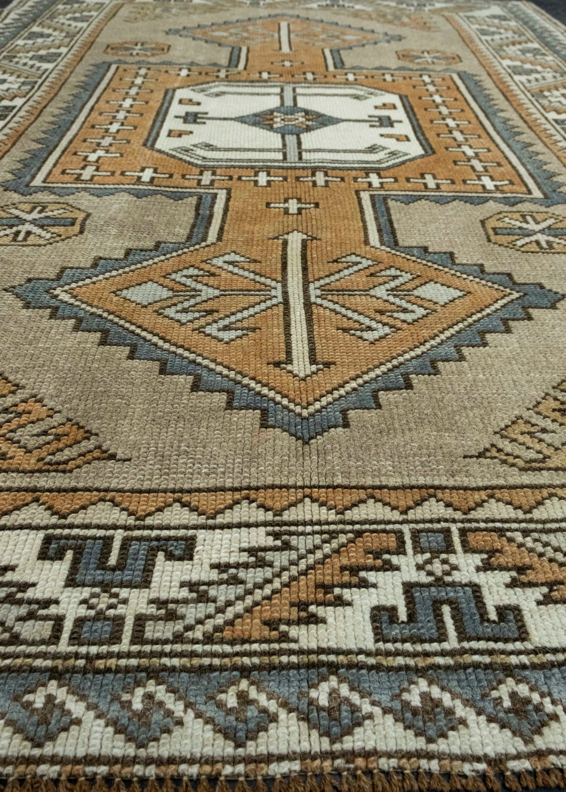Turkish Vintage Rug 4' x 5'3" #16082