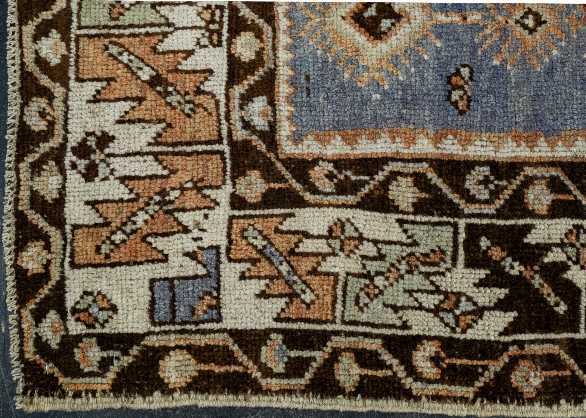 Turkish Vintage Rug 3'8" x 5'4" #16083