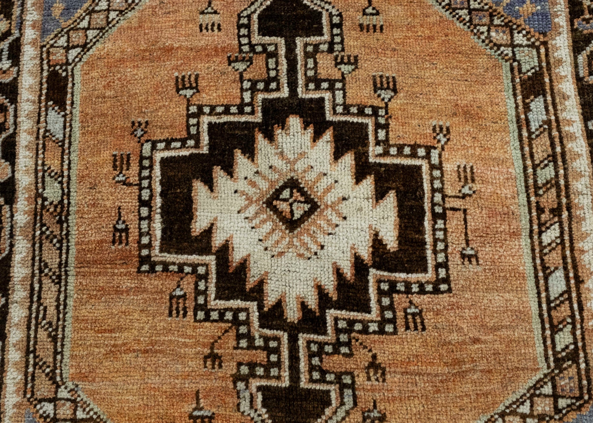Turkish Vintage Rug 3'8" x 5'4" #16083
