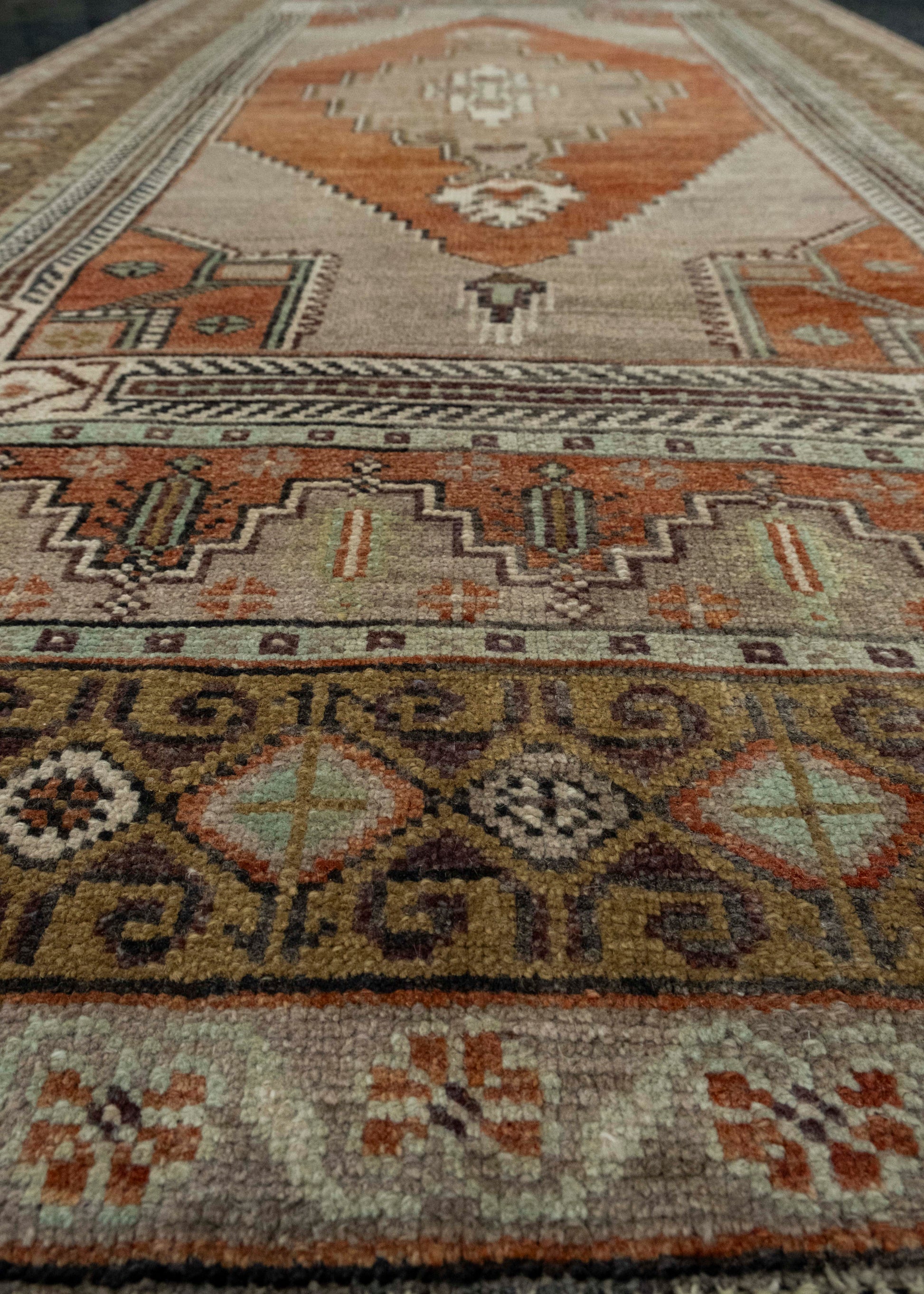 Turkish Vintage Rug 3'6" x 6'8" #16090