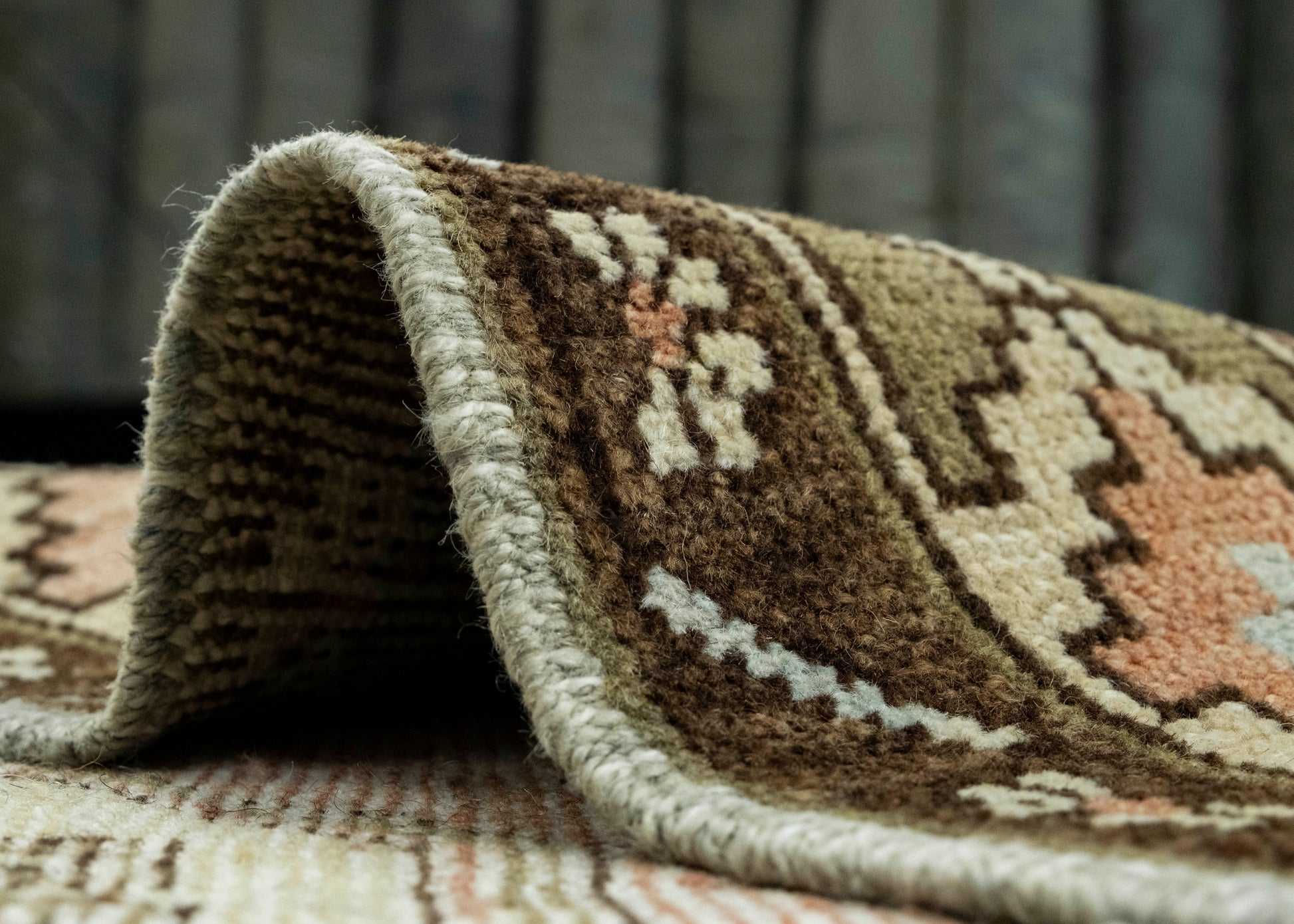 Turkish Vintage Rug 3'2" x 5'8" #16124