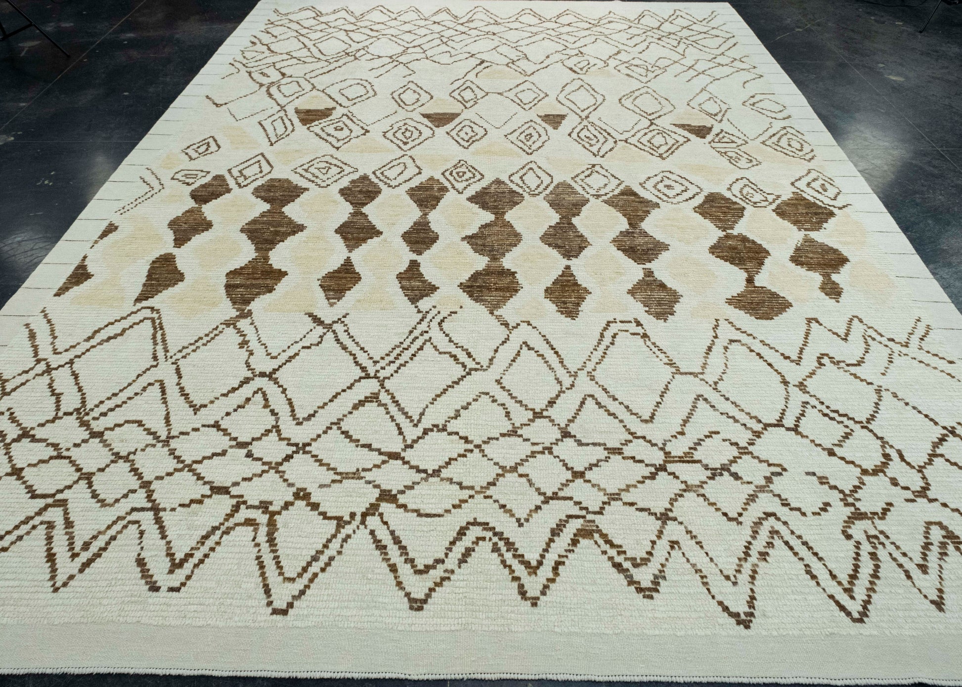 Turkish Tulu Handmade Rug 8'9" x 12'9" #18628