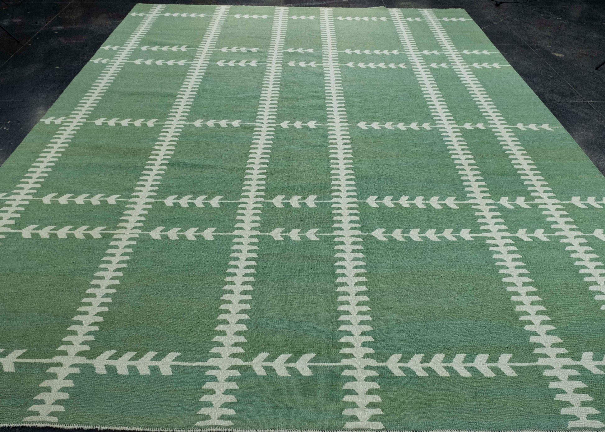 Turkish Kilim Oriental Handmade Flatweave 9'4" x 12'1" #18149