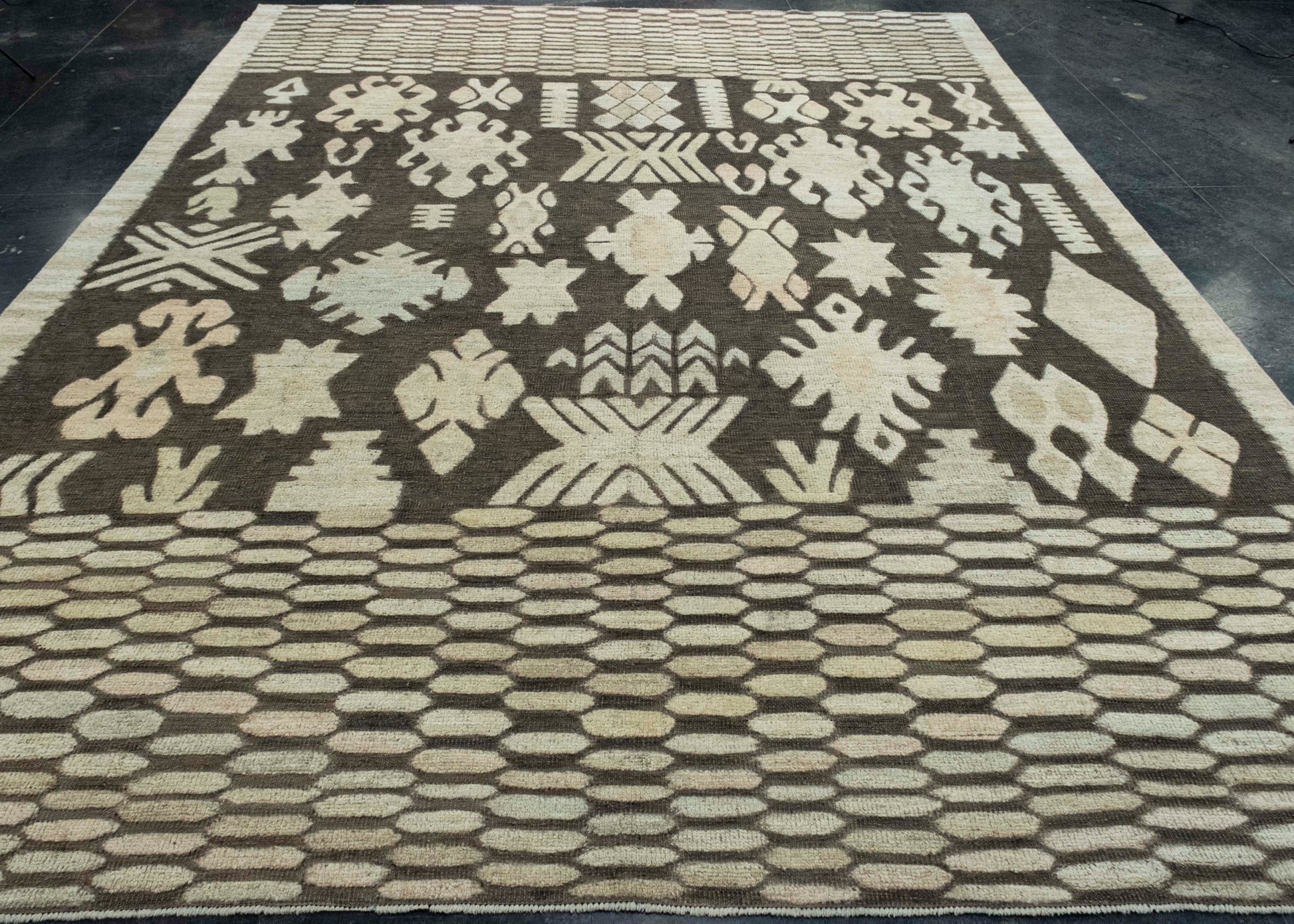 Turkish Kilim Oriental Handmade Flatweave 9'7" x 12'5" #18676