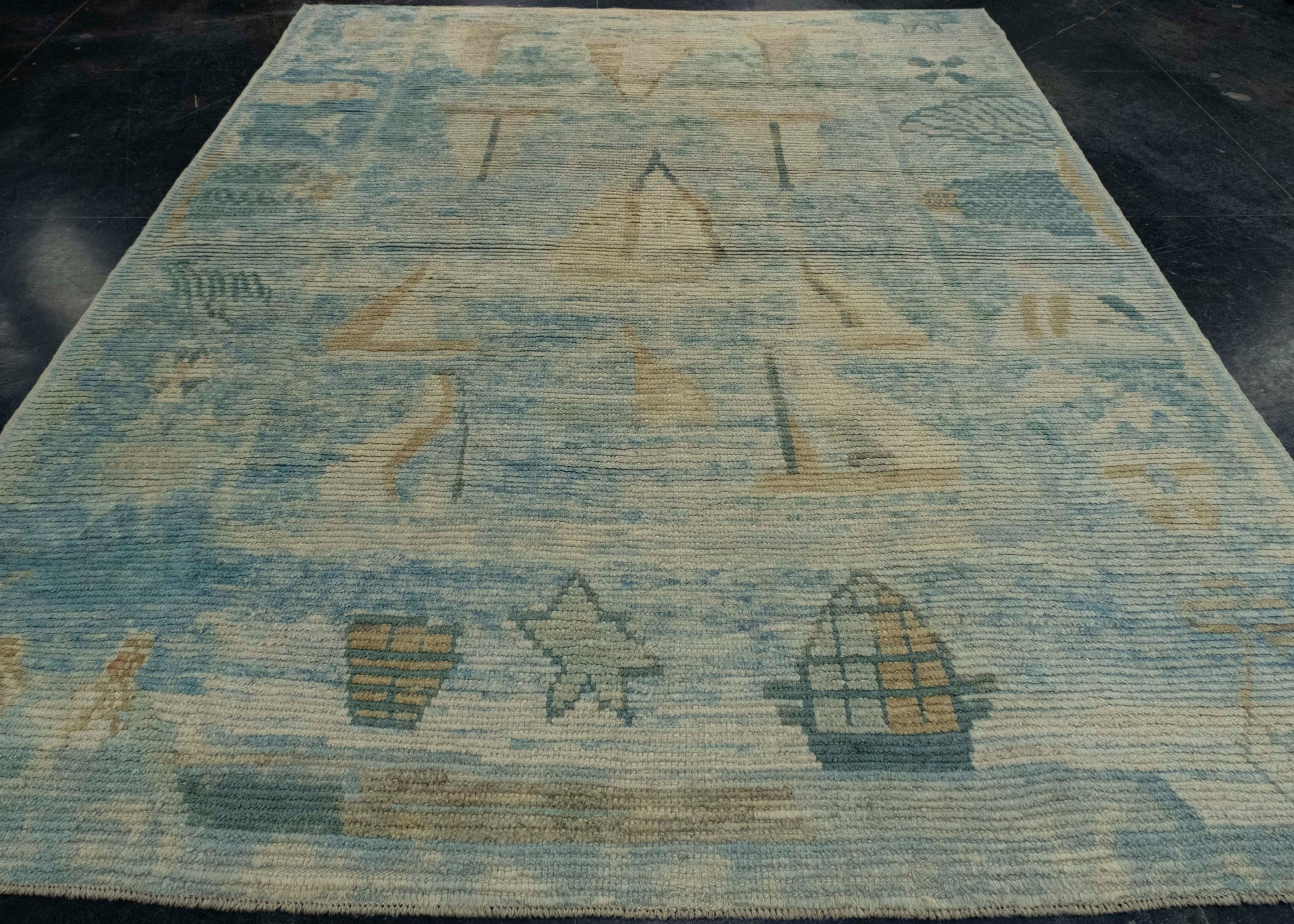 Turkish Tulu Handmade Rug 8' x 10'5" #18683