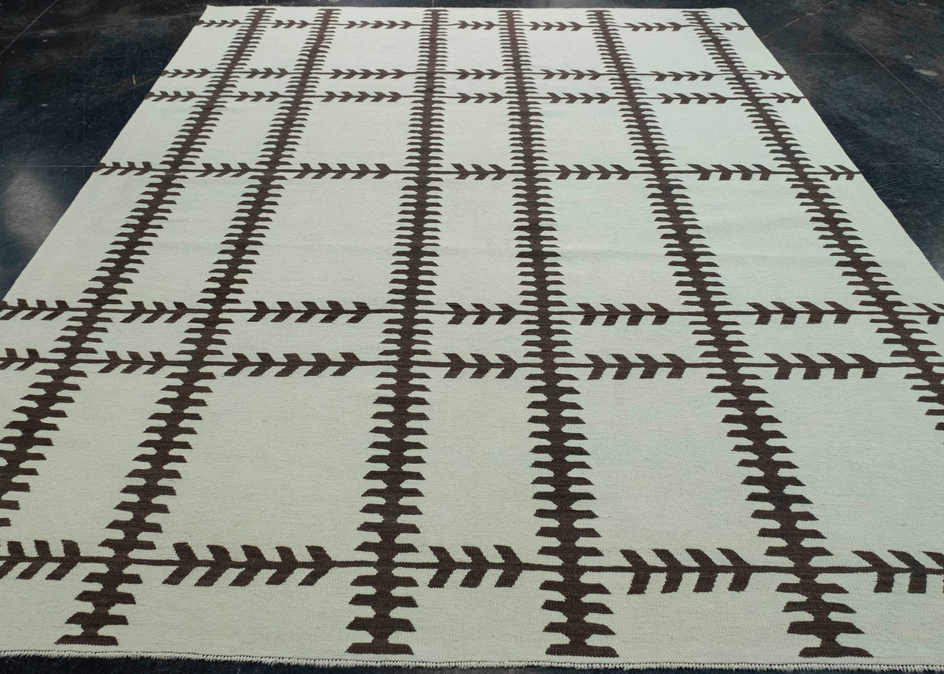Turkish Kilim Oriental Handmade Flatweave 8'2" x 10'4" #18145