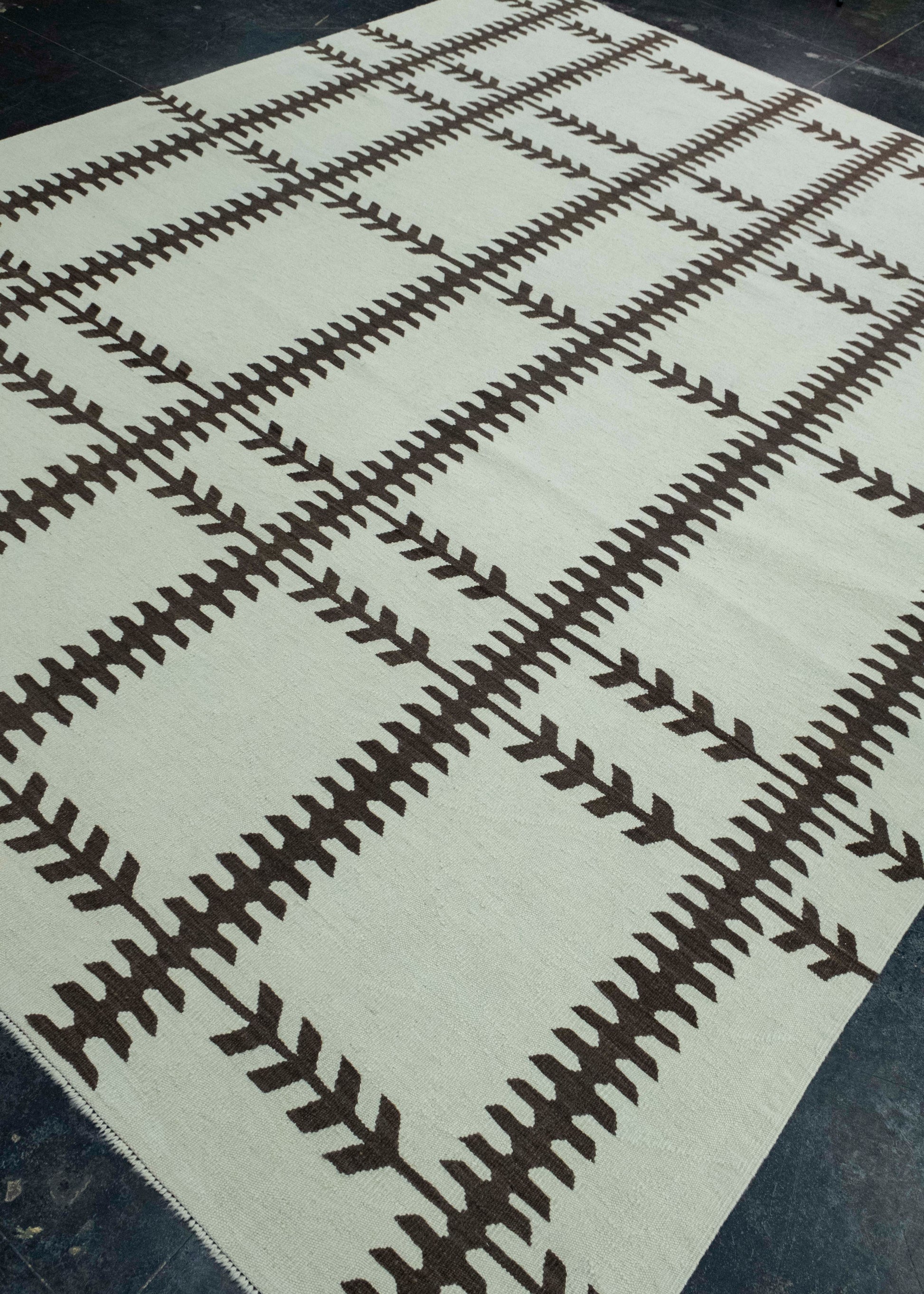 Turkish Kilim Oriental Handmade Flatweave 8'2" x 10'4" #18145