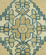 Turkish Mini Rug Oriental Hand Knotted Vintage Rug 1'11" x 3'3" #16686