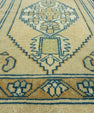 Turkish Mini Rug Oriental Hand Knotted Vintage Rug 1'11" x 3'3" #16686