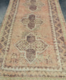 Turkish Mini Rug Oriental Hand Knotted Vintage Rug 1'10" x 3'6" #11654