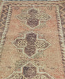 Turkish Mini Rug Oriental Hand Knotted Vintage Rug 1'10" x 3'6" #11654