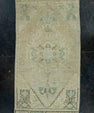 Turkish Mini Rug Oriental Hand Knotted Vintage Rug 1'6" x 2'11" #16671
