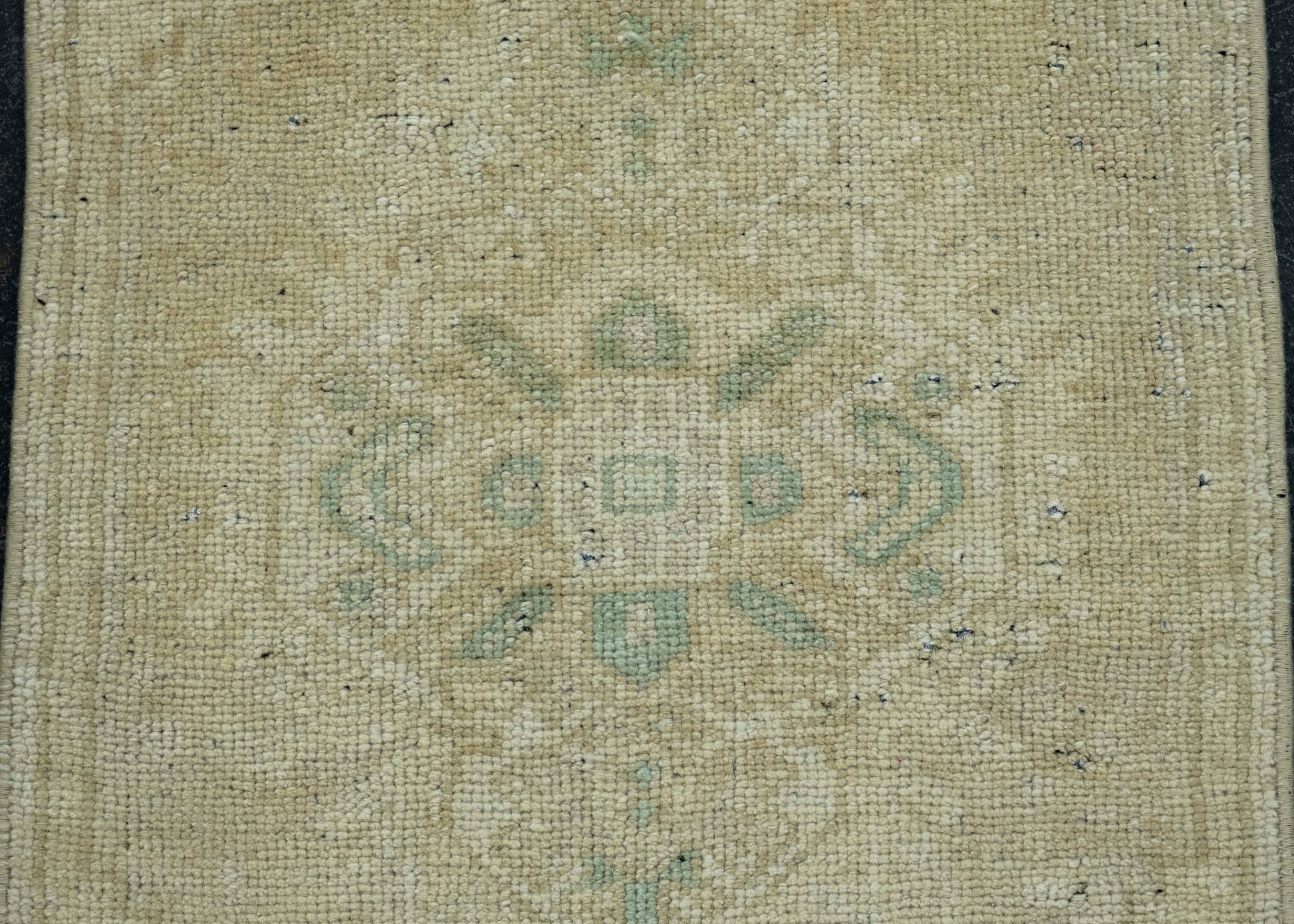 Turkish Mini Rug Oriental Hand Knotted Vintage Rug 1'6" x 2'11" #16671