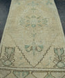 Turkish Mini Rug Oriental Hand Knotted Vintage Rug 1'6" x 2'11" #16671