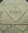 Turkish Mini Rug Oriental Hand Knotted Vintage Rug 1'6" x 2'11" #16671