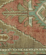 Turkish Mini Rug Oriental Hand Knotted Vintage Rug 1'5" x 3'1" #16684
