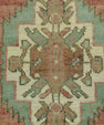 Turkish Mini Rug Oriental Hand Knotted Vintage Rug 1'5" x 3'1" #16684