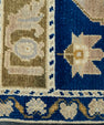 Turkish Mini Rug Oriental Hand Knotted Vintage Rug 1'11" x 3'8" #16643