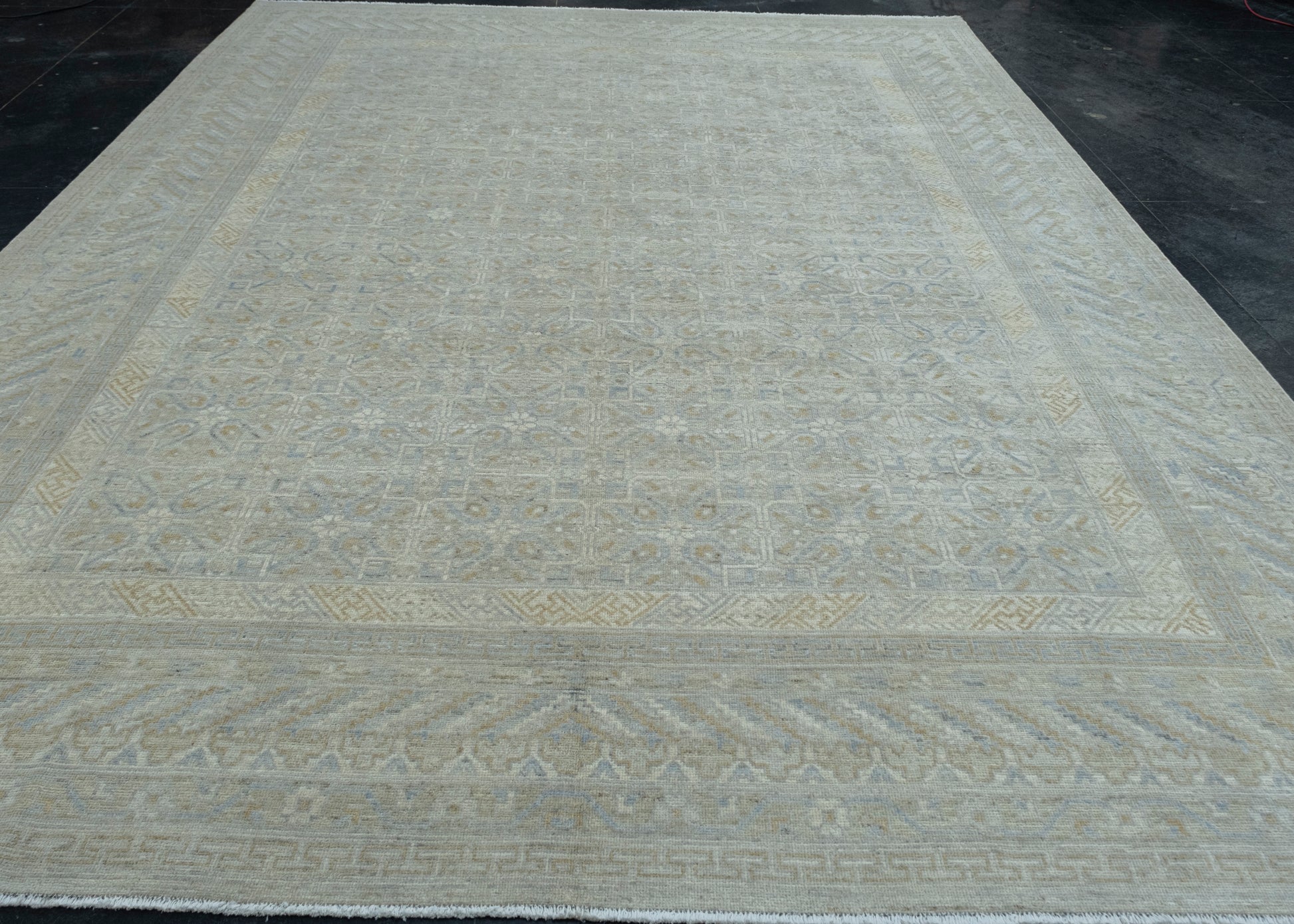 Handwoven Oushak Rug 10'2" x 13'6" #17702