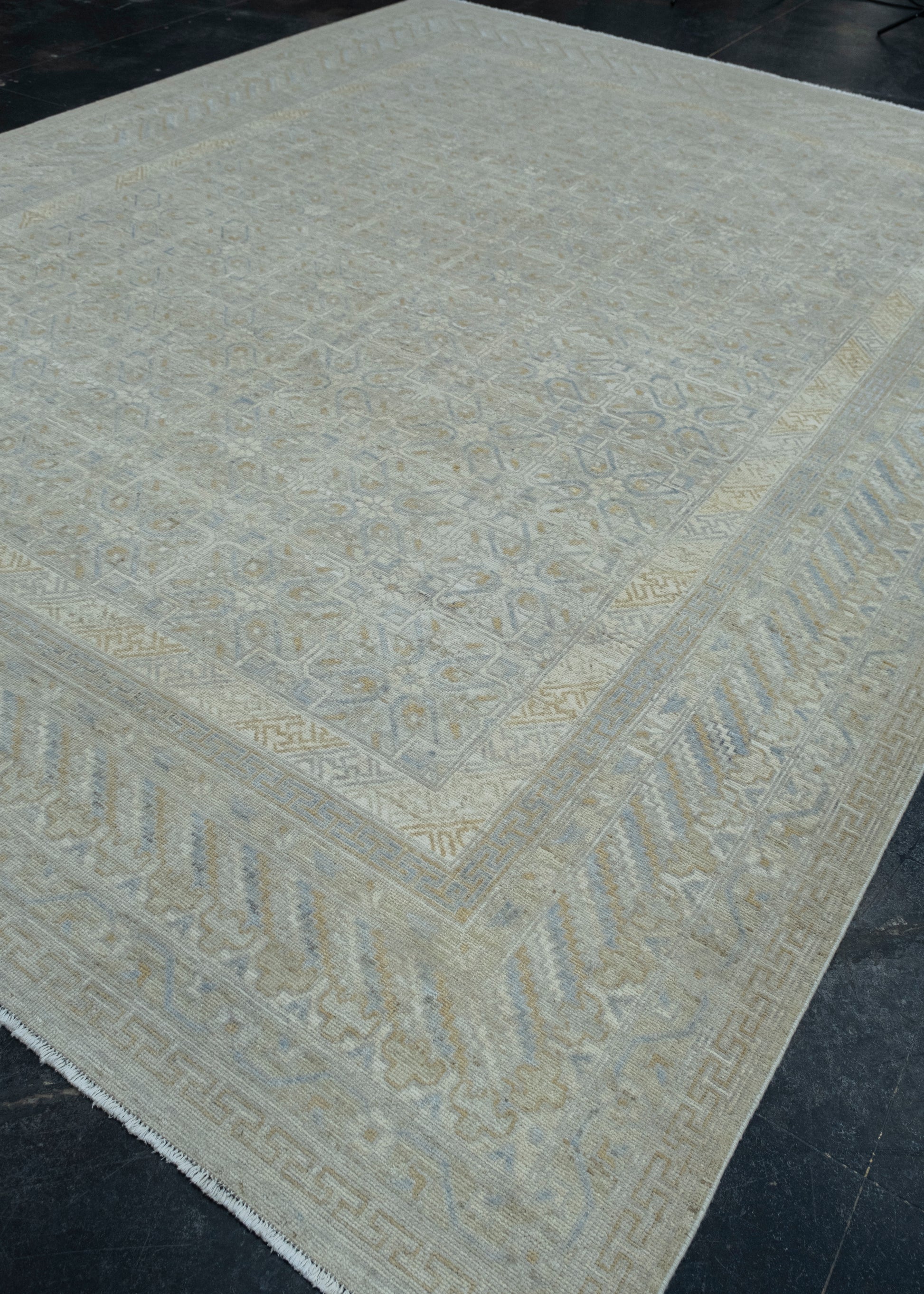 Handwoven Oushak Rug 10'2" x 13'6" #17702