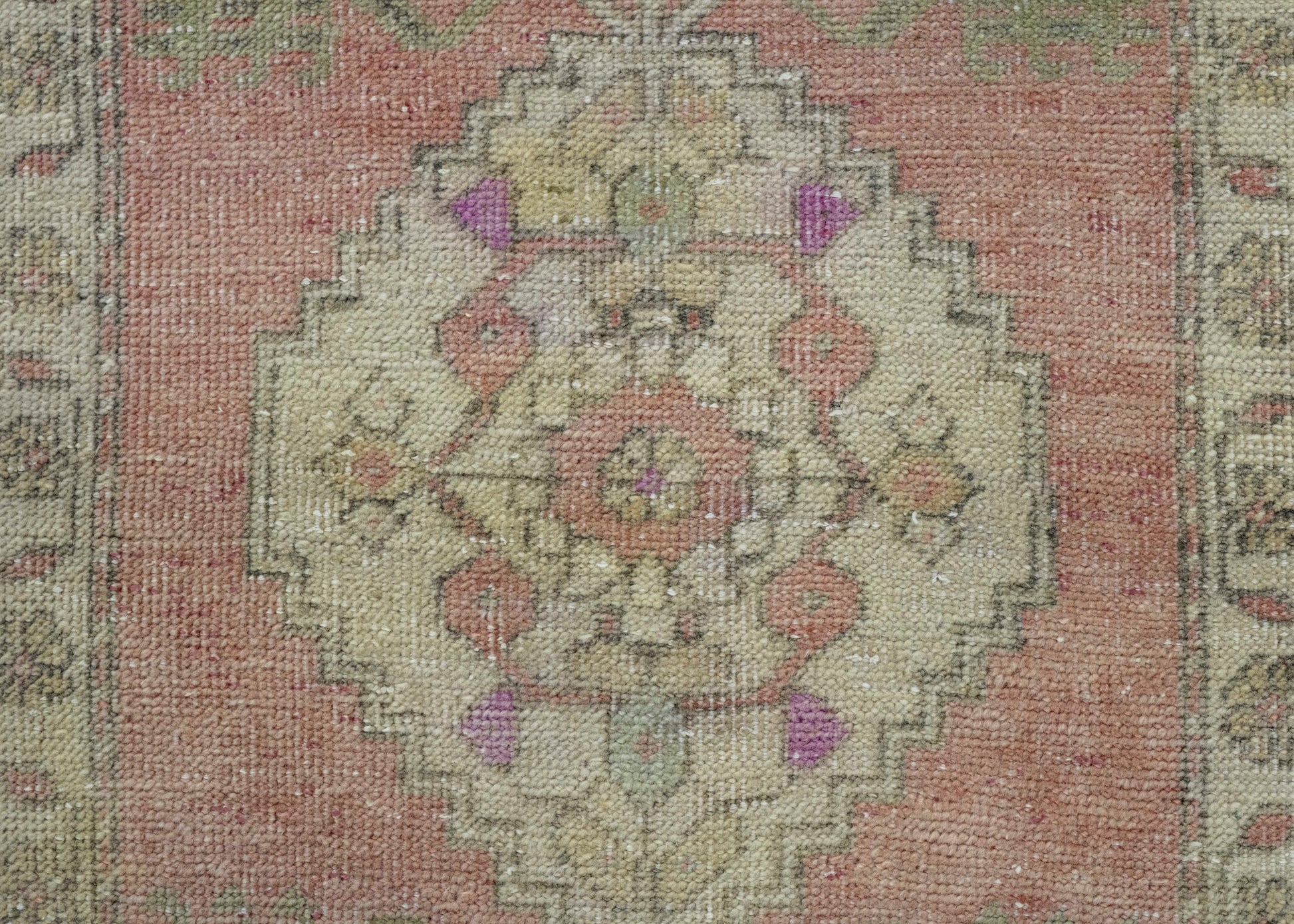 Turkish Mini Rug Oriental Hand Knotted Vintage Rug 1'8" x 3'3" #16616