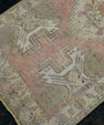 Turkish Mini Rug Oriental Hand Knotted Vintage Rug 1'8" x 3'3" #16616