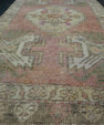 Turkish Mini Rug Oriental Hand Knotted Vintage Rug 1'8" x 3'3" #16616