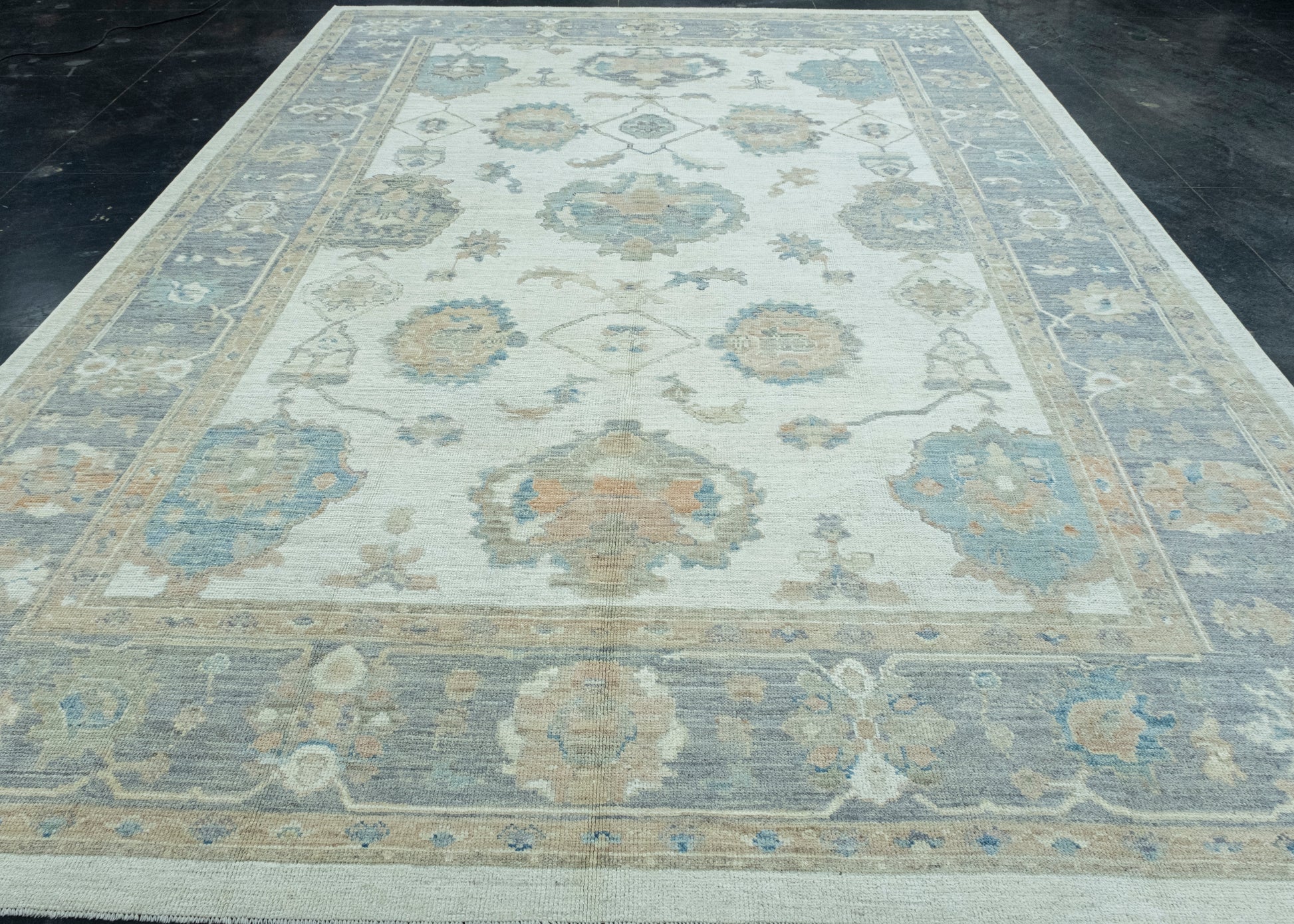 Turkish Oushak Rug 9'10" x 14' #17765