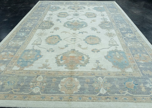 Turkish Oushak Rug 9'10" x 14' #17765