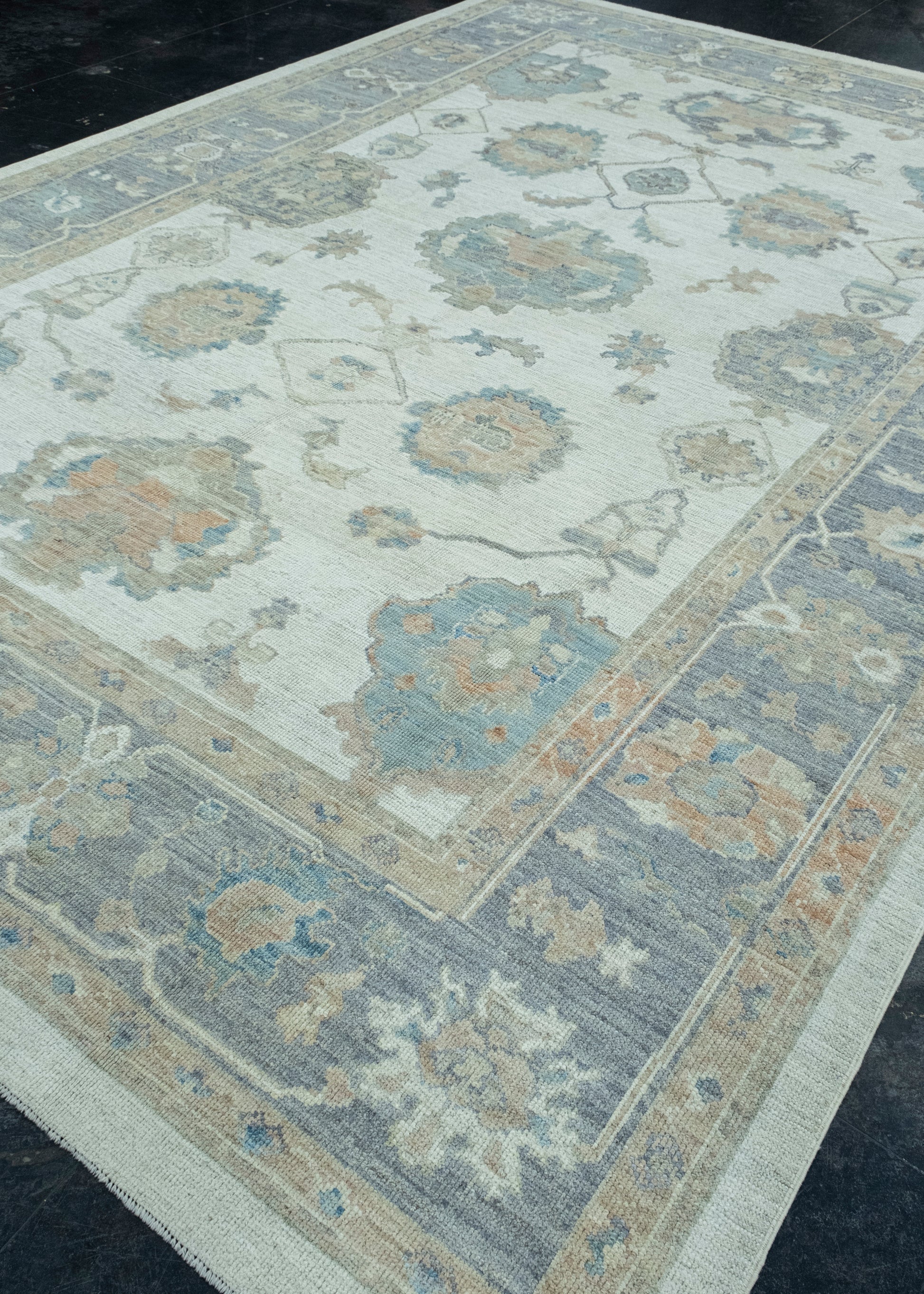 Turkish Oushak Rug 9'10" x 14' #17765