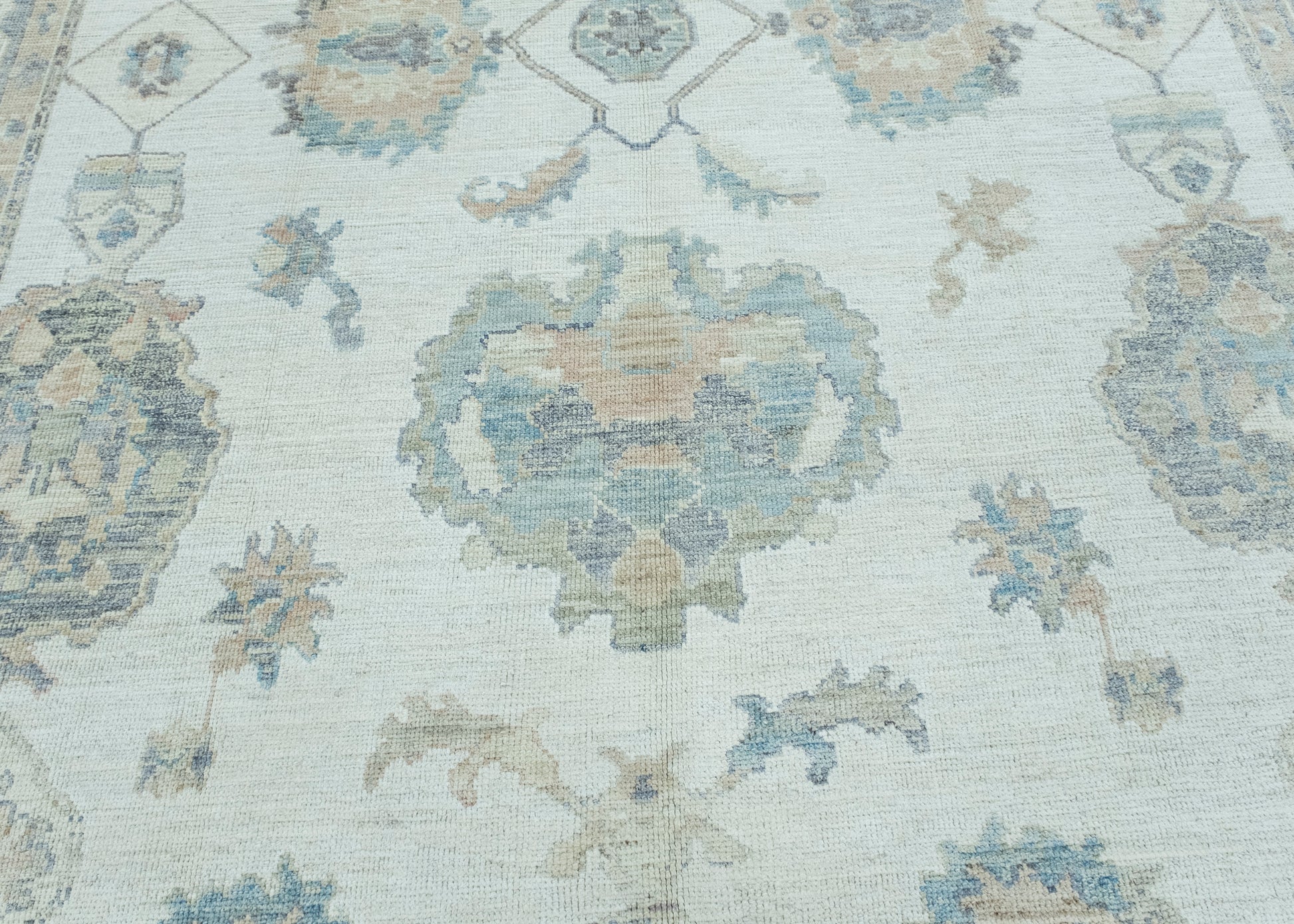 Turkish Oushak Rug 9'10" x 14' #17765