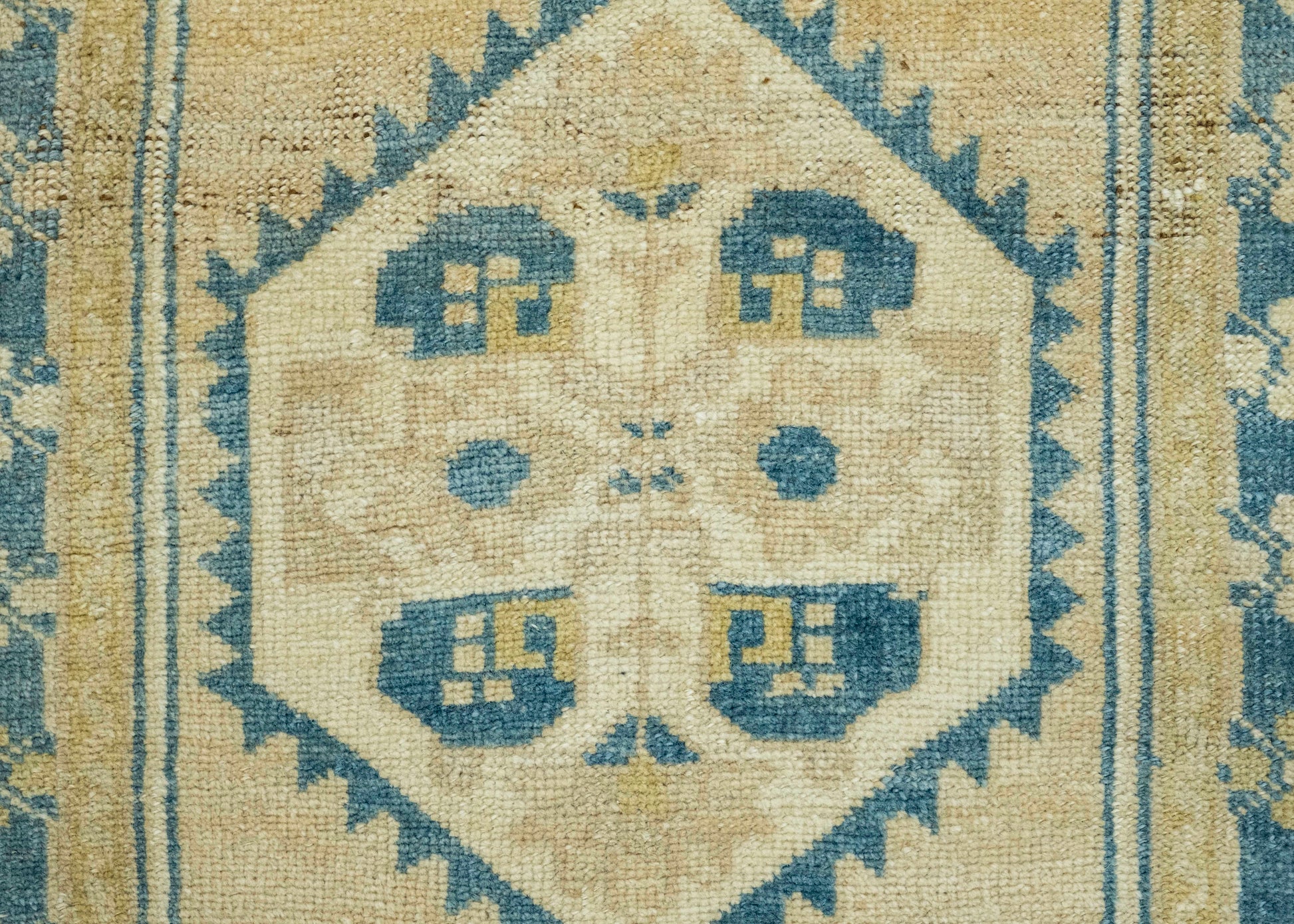 Turkish Mini Rug Oriental Hand Knotted Vintage Rug 1'10" x 3'7" #16427