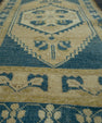 Turkish Mini Rug Oriental Hand Knotted Vintage Rug 1'10" x 3'7" #16427
