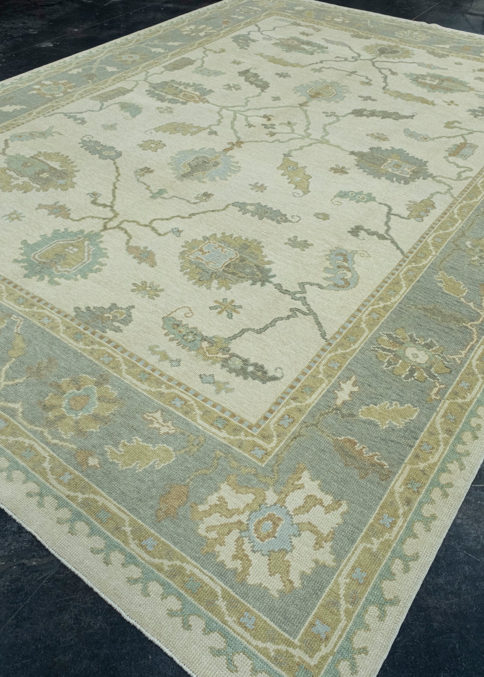 Turkish Oushak Rug 10'5" x 14' #17039