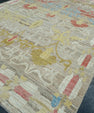 Handwoven Oushak Rug 10'2" x 14'5" #17506