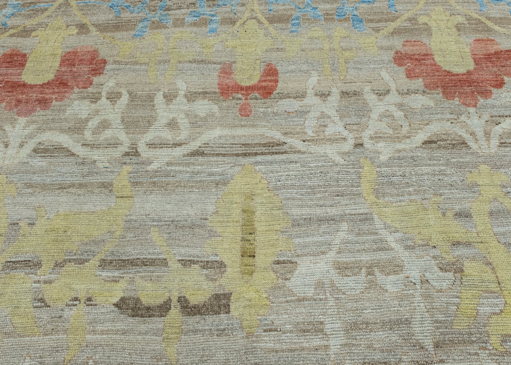 Handwoven Oushak Rug 10'2" x 14'5" #17506