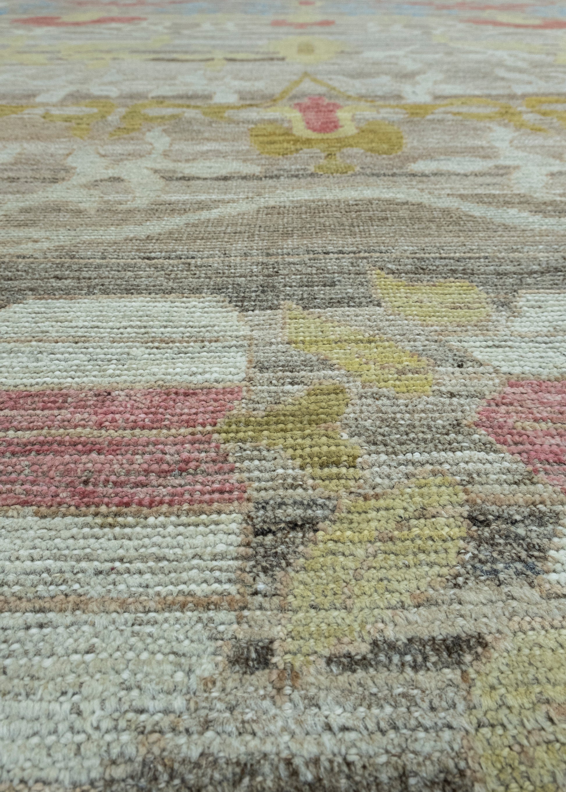 Handwoven Oushak Rug 10'2" x 14'5" #17506