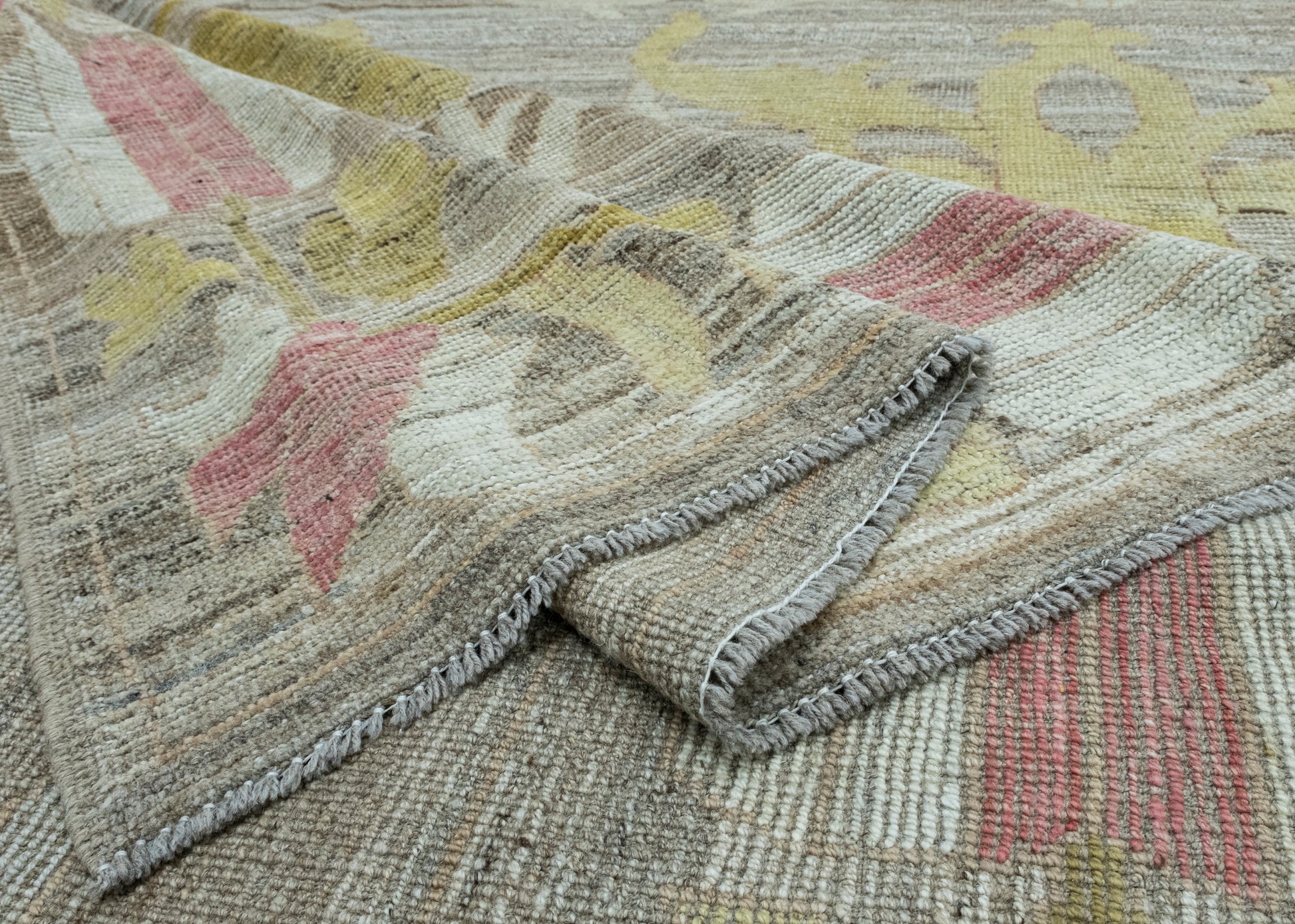 Handwoven Oushak Rug 10'2" x 14'5" #17506