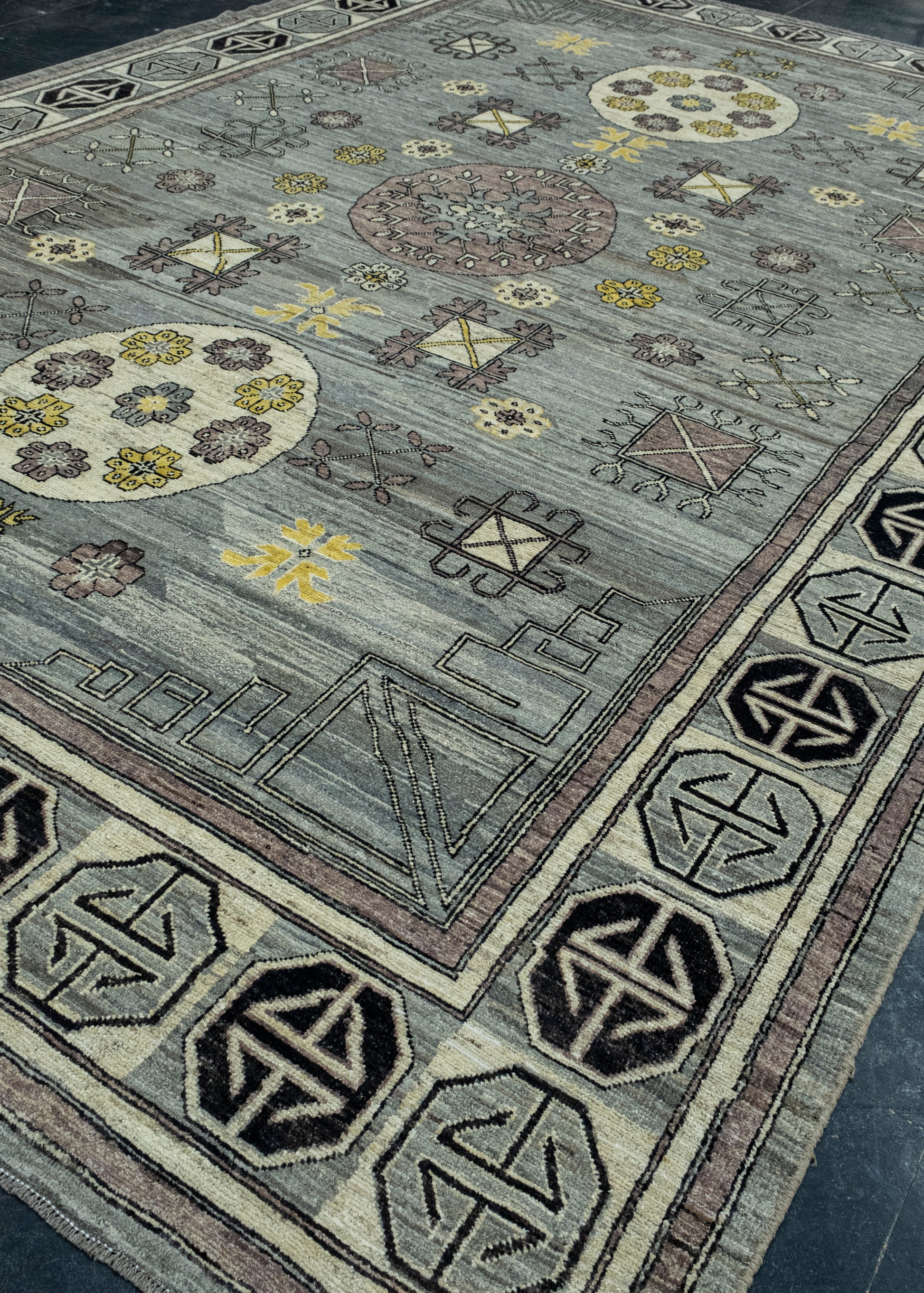 Handwoven Oushak Rug 10'4" x 15' #17501