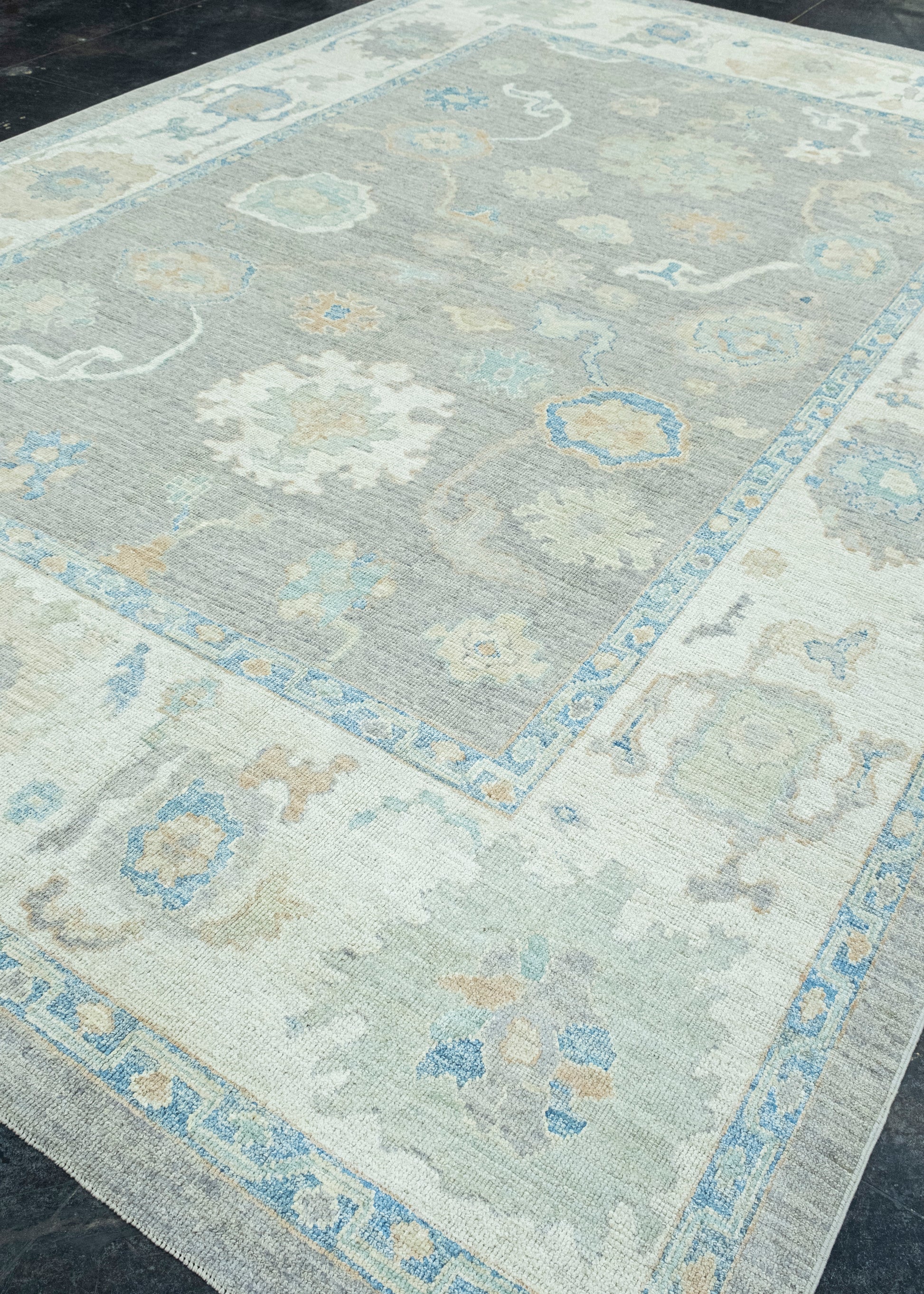 Turkish Oushak Rug 9'10" x 14' #17858