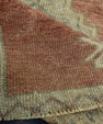 Turkish Mini Rug Oriental Hand Knotted Vintage Rug 1'6" x 3'6" #16507