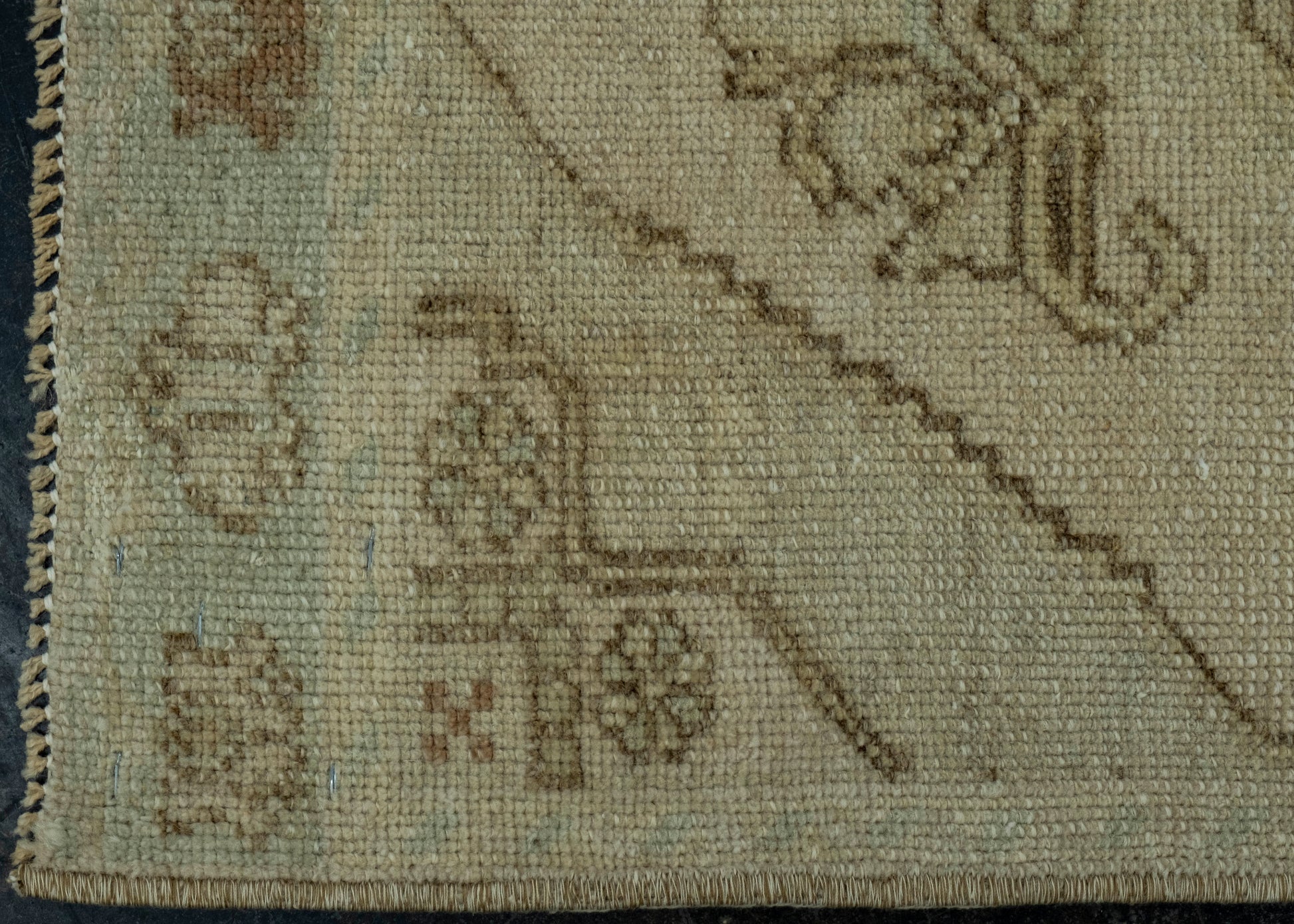Turkish Mini Rug Oriental Hand Knotted Vintage Rug 1'6" x 3'1" #16454