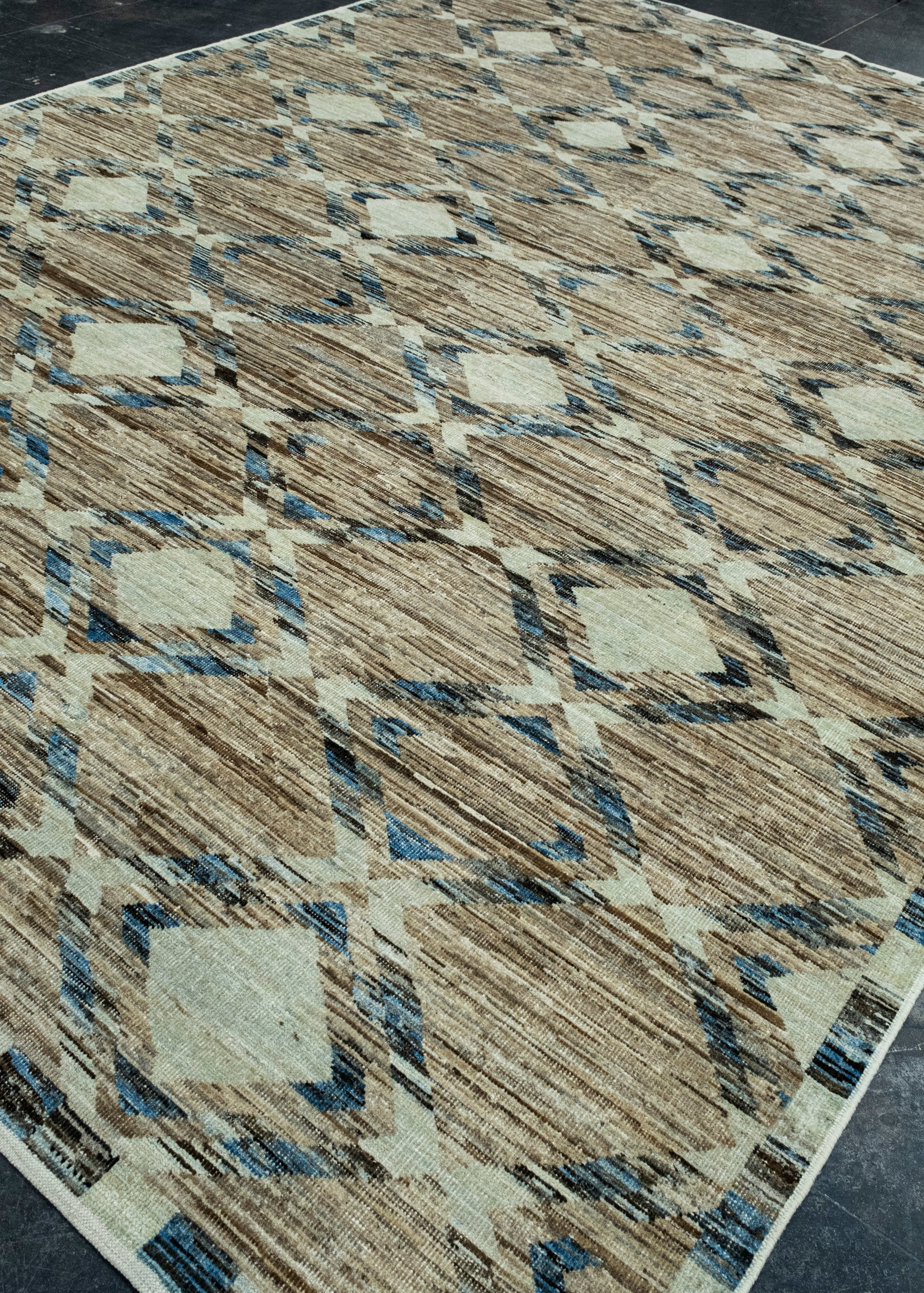 Handwoven Oushak Rug 9'10" x 14' #17913