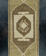 Turkish Mini Rug Oriental Hand Knotted Vintage Rug 1'6" x 3'1" #16550