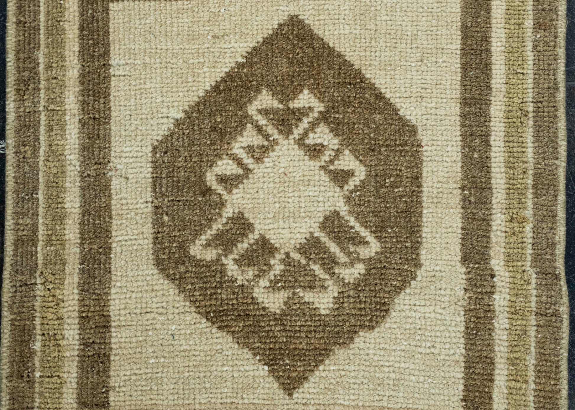 Turkish Mini Rug Oriental Hand Knotted Vintage Rug 1'6" x 3'1" #16550