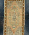 Turkish Mini Rug Oriental Hand Knotted Vintage Rug 1'7" x 2'10" #16528