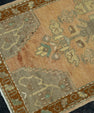 Turkish Mini Rug Oriental Hand Knotted Vintage Rug 1'7" x 2'10" #16528