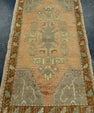 Turkish Mini Rug Oriental Hand Knotted Vintage Rug 1'7" x 2'10" #16528